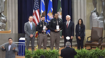 Attorney Generals Award Photo on Stage June_05_2023