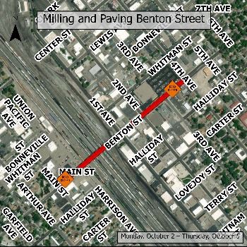 Benton Bridge Closure