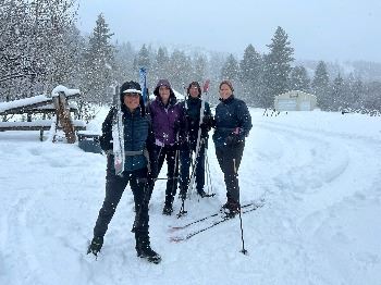 ladies group at nordic center 2023