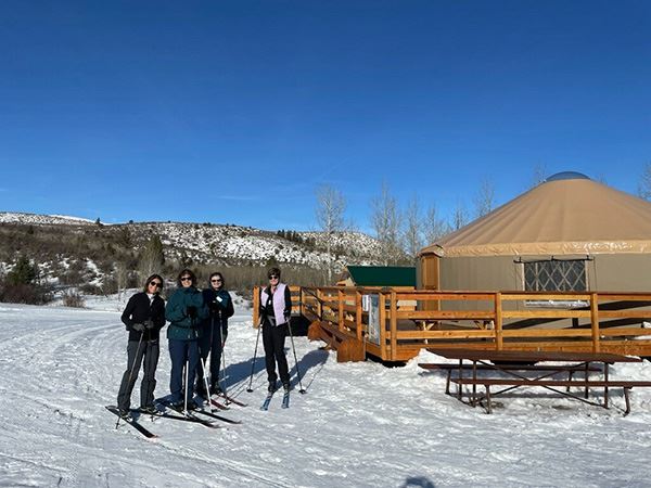 Yurt Winter