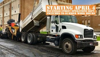 Street Department 2022 Summer Hours