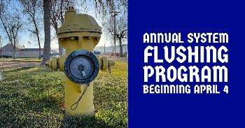 Water System Flushing Begins