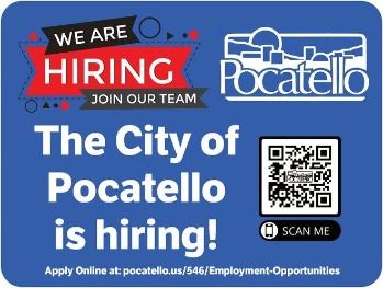 The City of Pocatello is hiring!