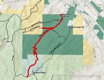 MAP City Creek Road Closure