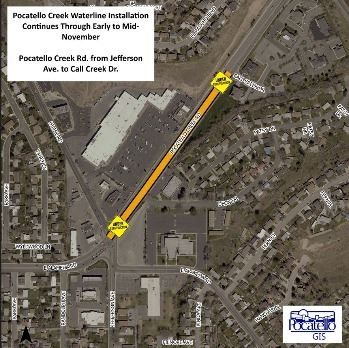 Pocatello Creek Waterline Installation Cont.