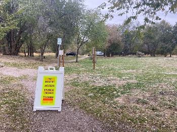 Pacific Recycling Trail Closed due to oil spill near Pocatello Creek