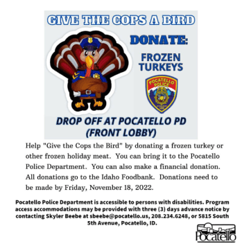 Give the Cops a Bird PPD