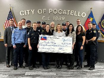 Check Presentation to United Way