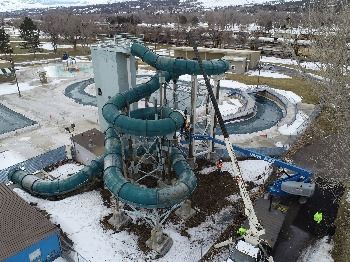 Ross Park Aquatic Complex Tower and Slide to be Torn Down