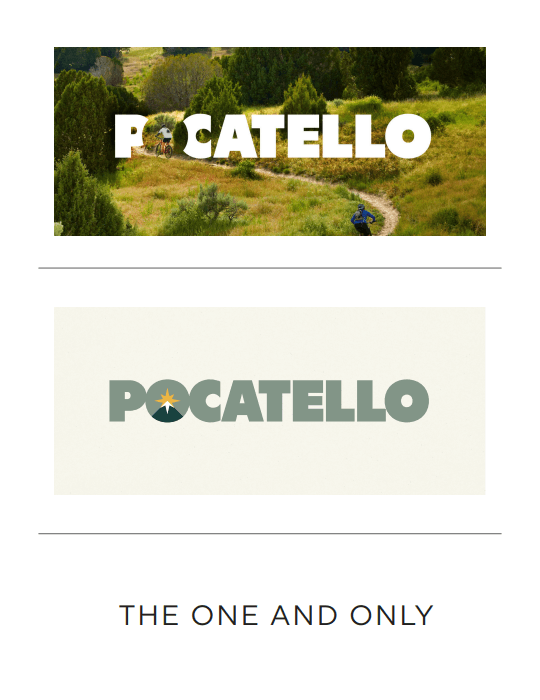 City of Pocatello Logo and Tagline 2024