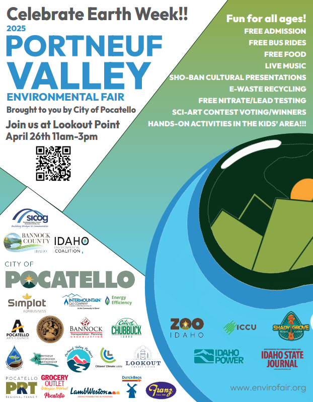 Portneuf Valley Environmental Fair Flyer 2025 