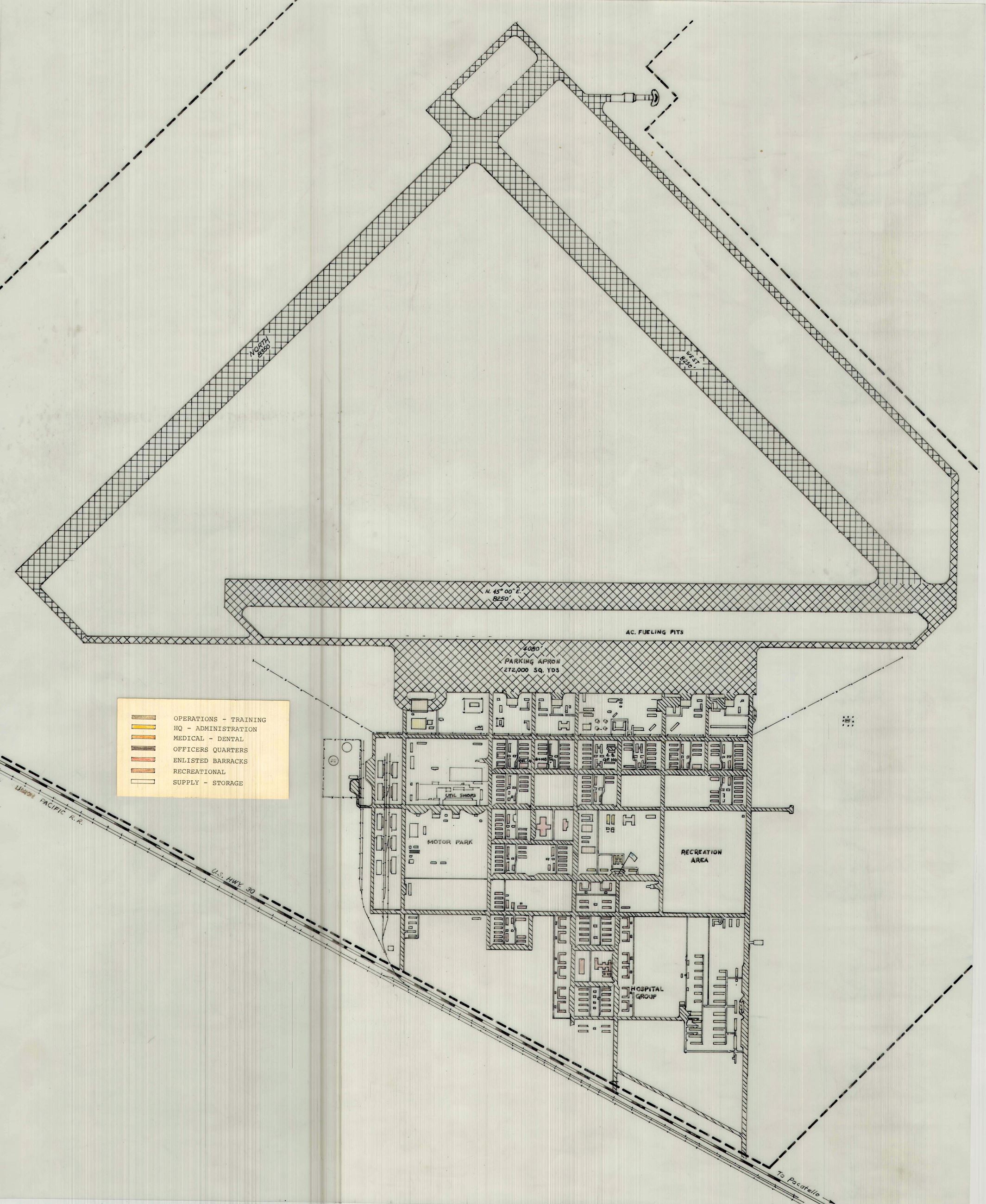 POC_Army Air Base Site Plan