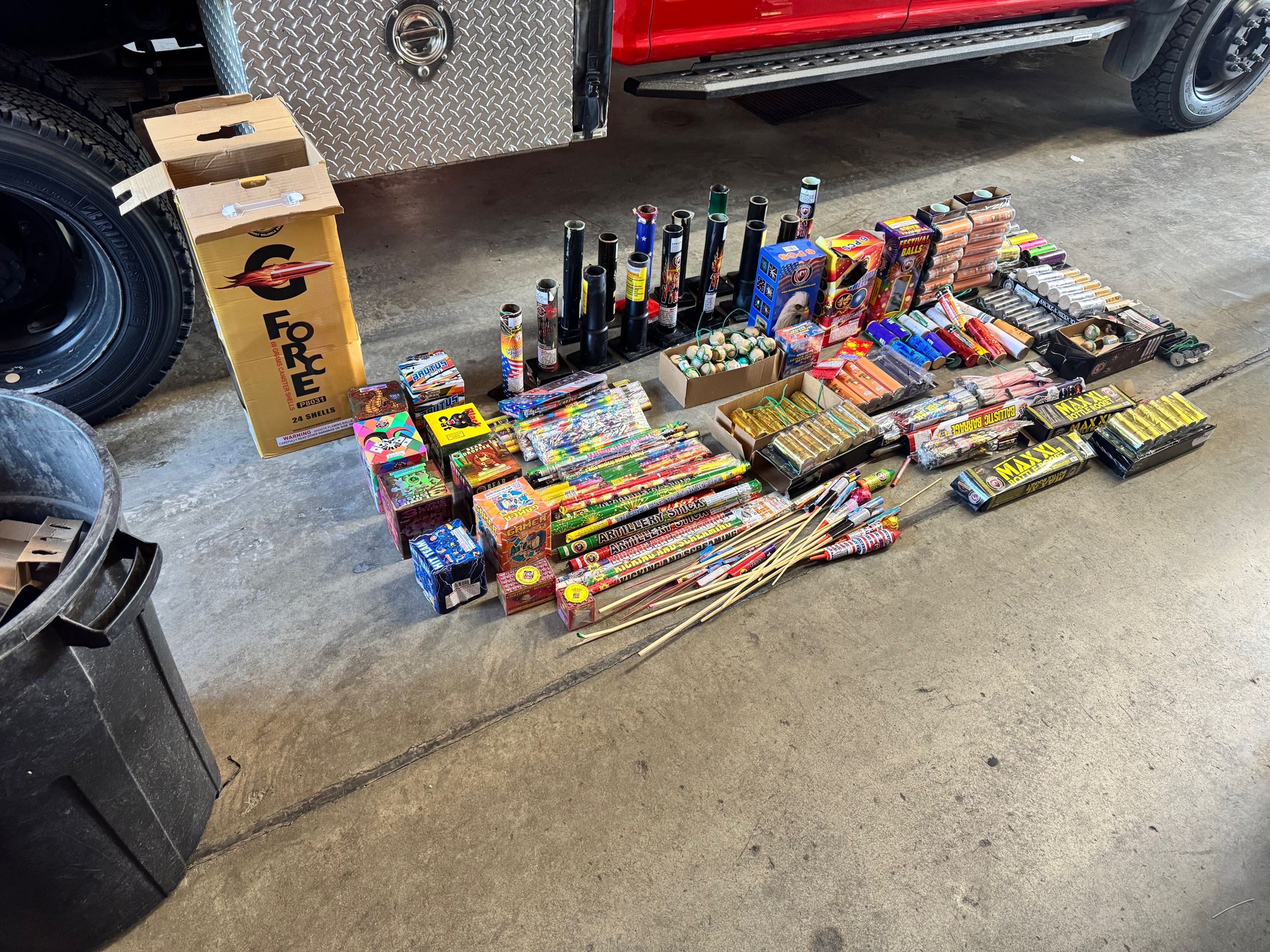 2025 Confiscated Fireworks